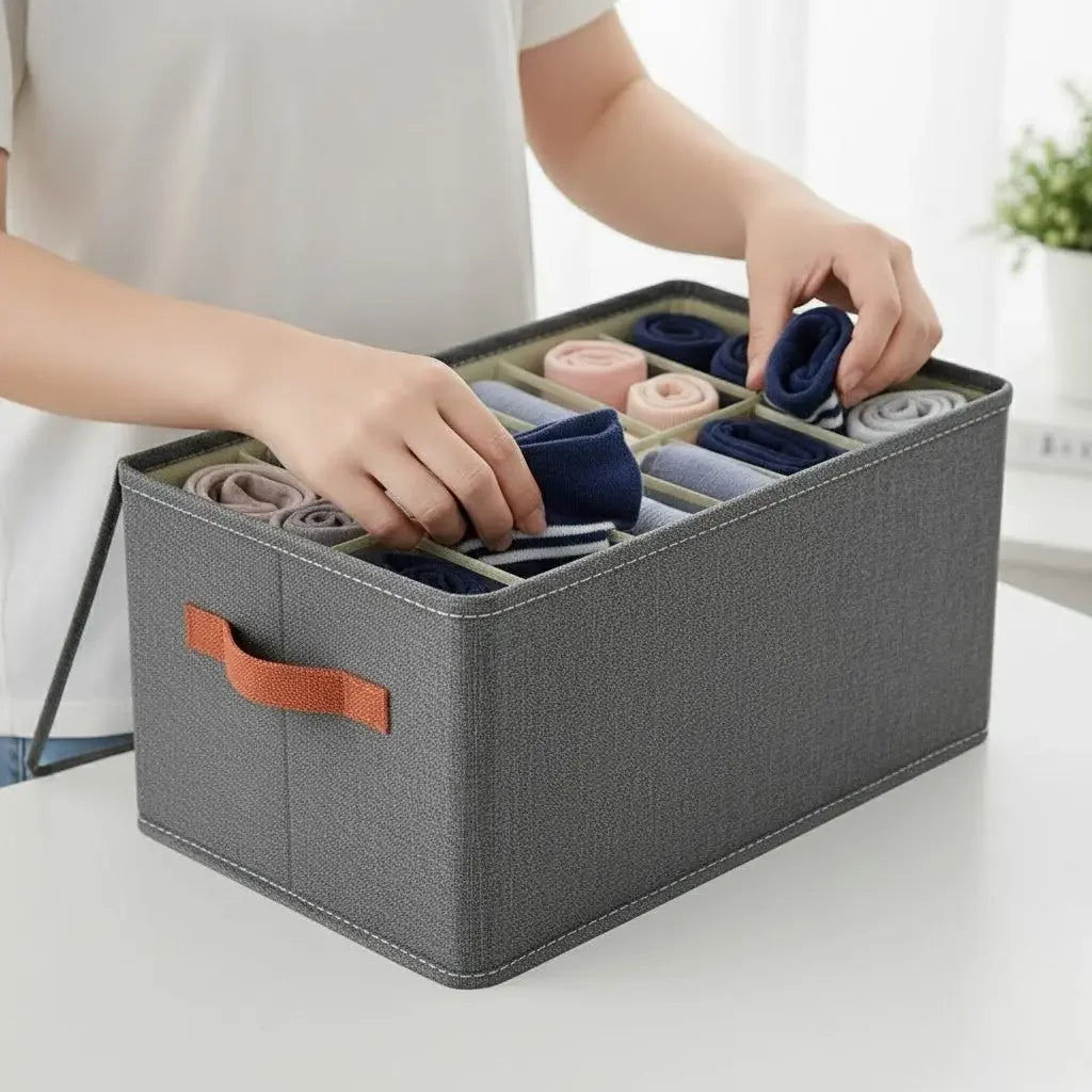 Multifunctional Foldable Wardrobe Organizer Kit Oxford