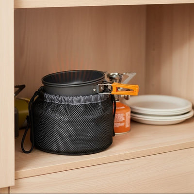 Portable Cookware Set for Outdoor Activities