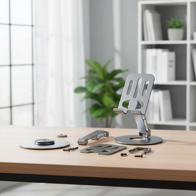 Rotating Metal Cell Phone and Tablet Holder