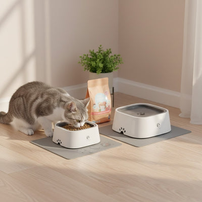 Anti-drip Water Bowl for Dogs and Cats
