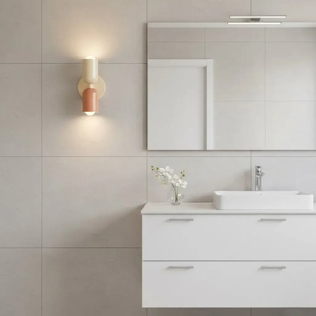 Minimalist Double Wall Sconce Modern Lighting