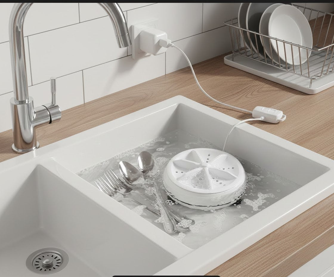 Mini Portable Ultra Sonic Washer