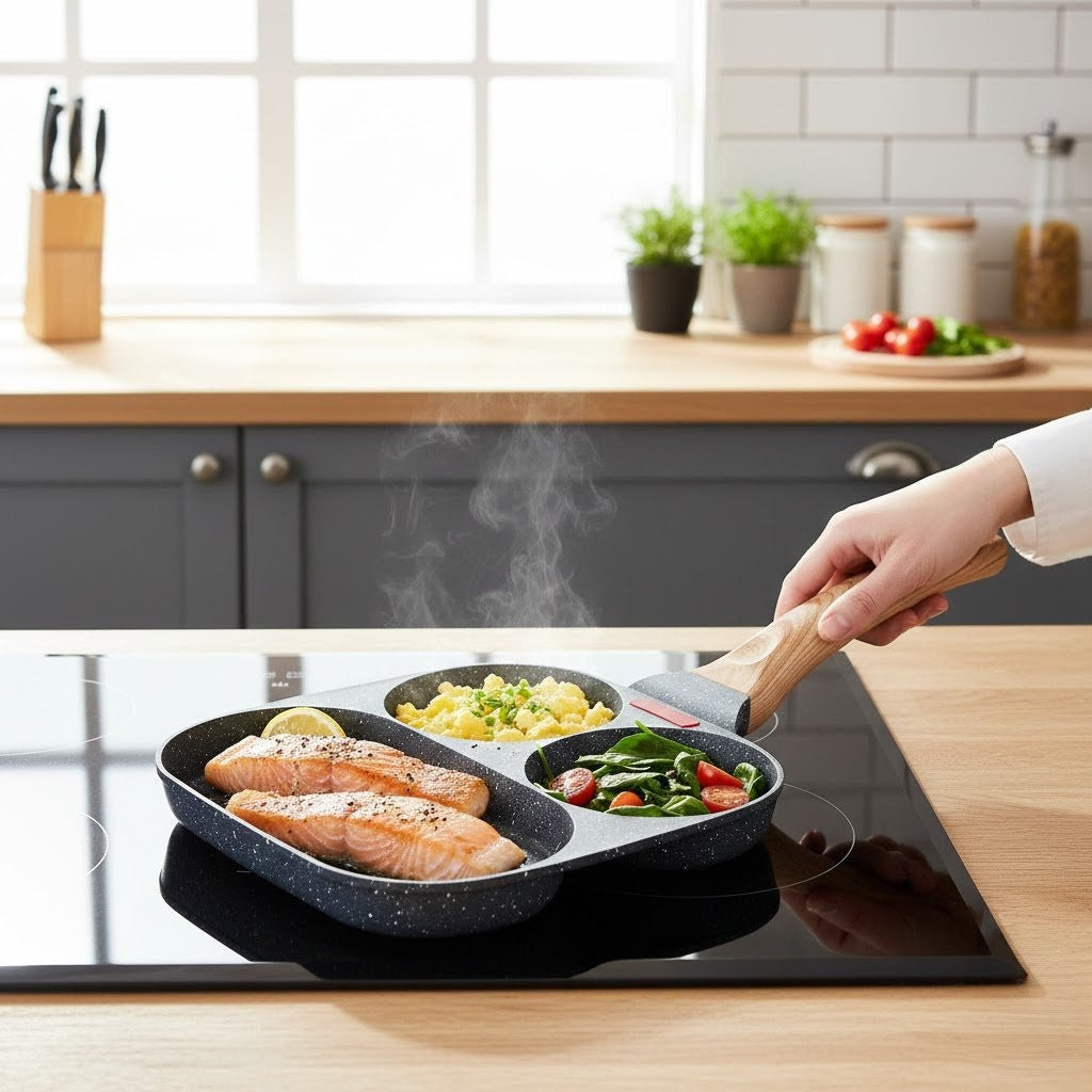 3 in 1 Non-Stick Frying Pan
