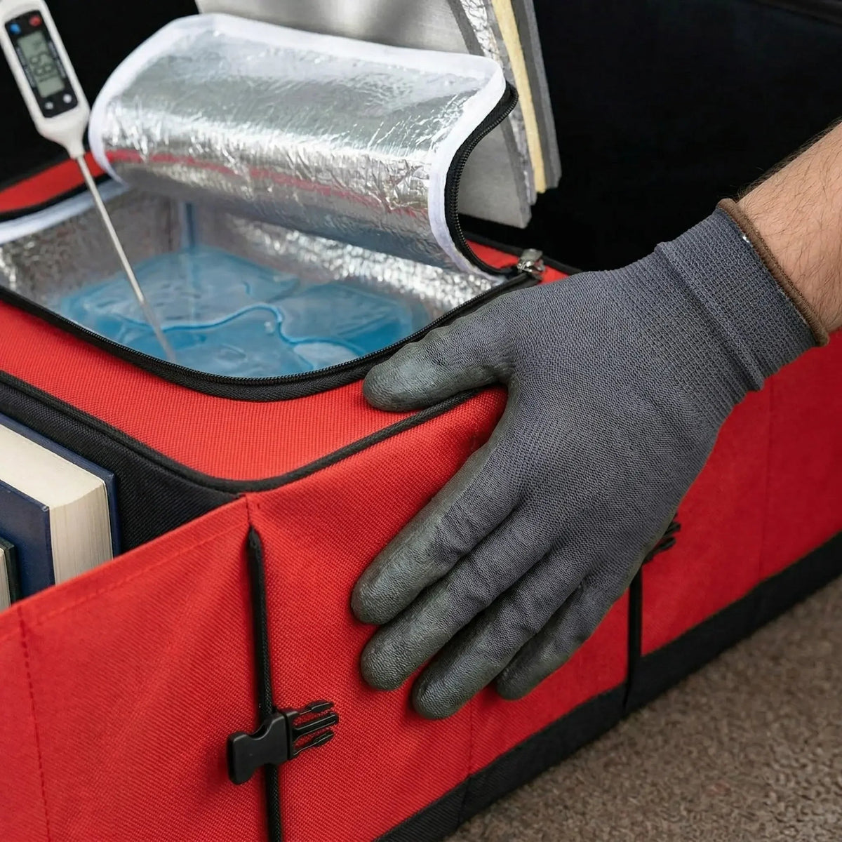 Trunk Organizer with Thermal Compartment