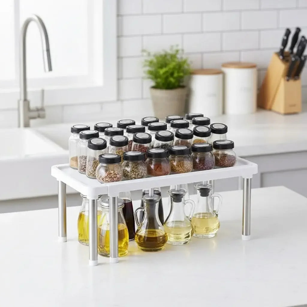 Expandable Pantry Shelf
