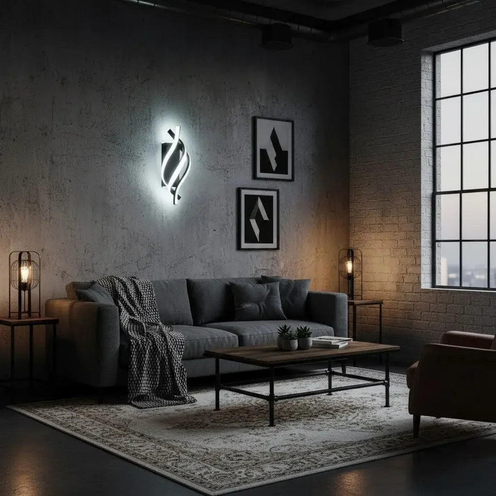Modern Spiral LED Wall Sconce