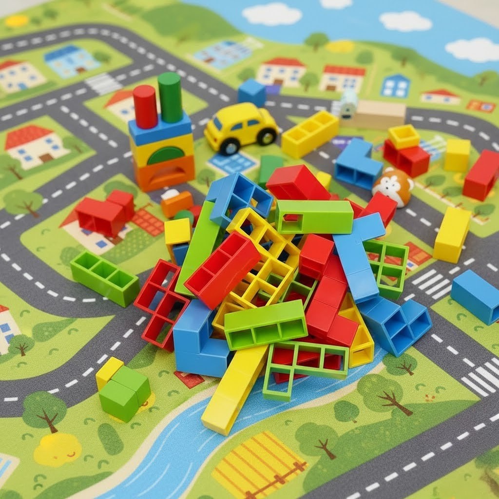 Team Tetris Game for Kids and Adults