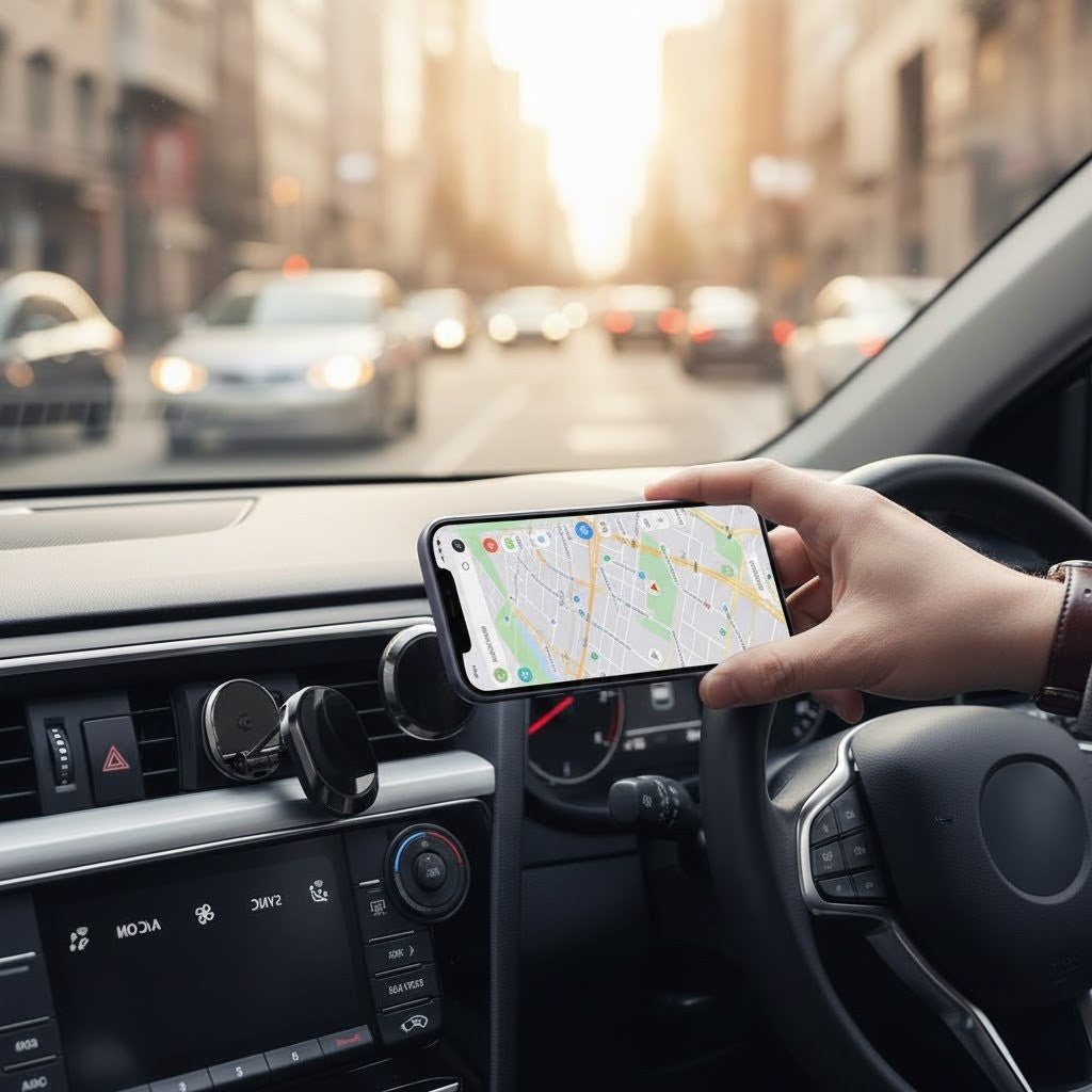 Discreet Cell Phone Holder for Cars