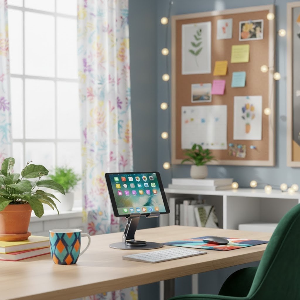 Rotating Metal Cell Phone and Tablet Holder