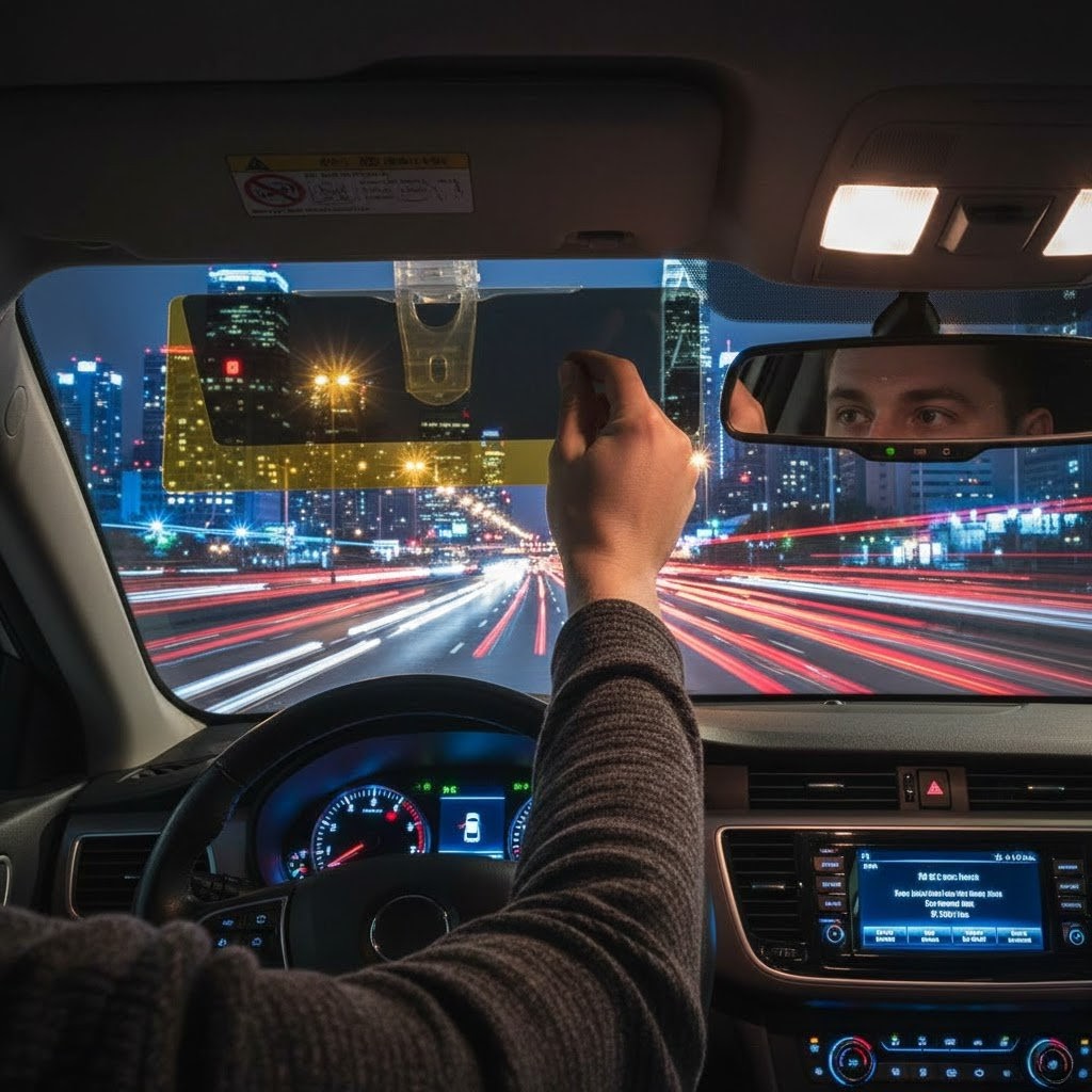 Day/Night Visor for Vehicles