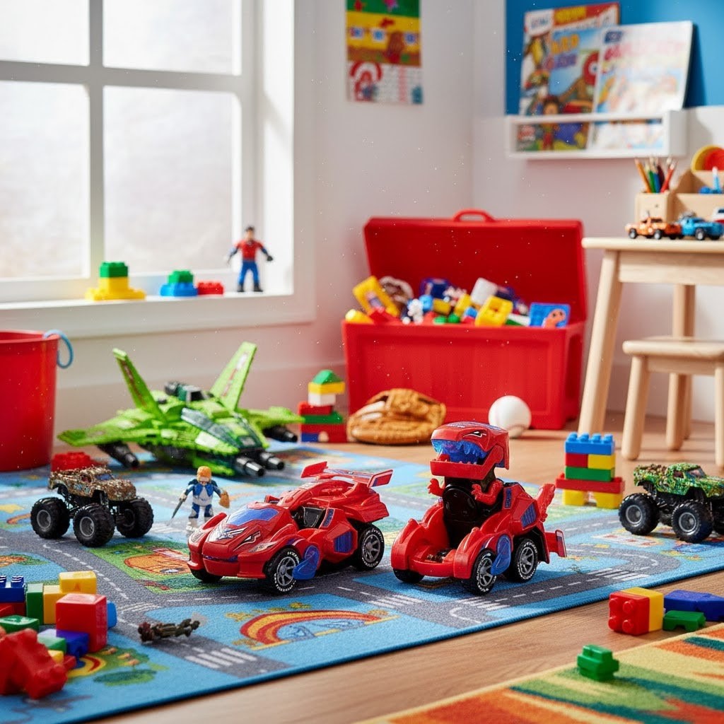 Dino Transformer Cart