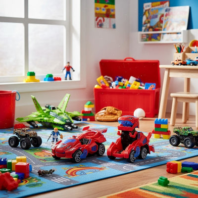 Dino Transformer Cart