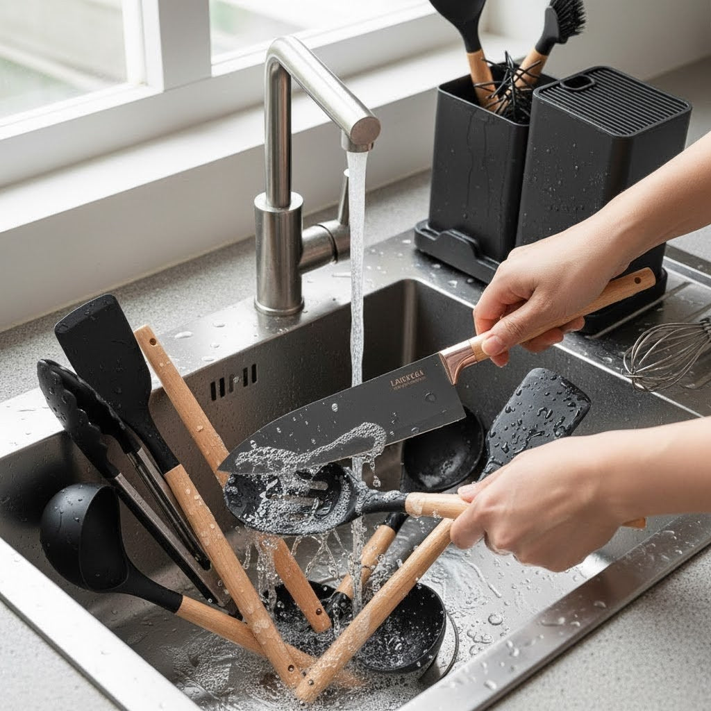 Complete Kitchen Utensils Set Kit 19 Pieces