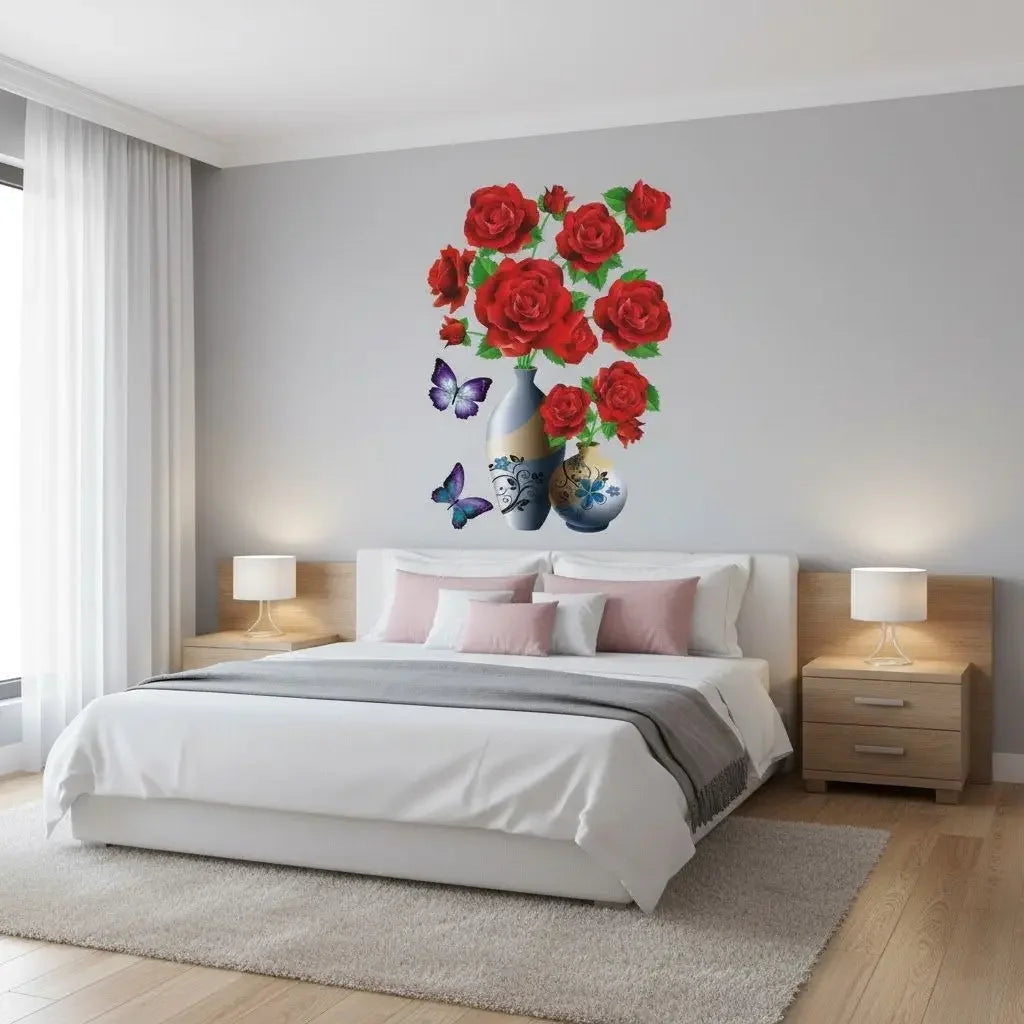 3D Flower Sticker