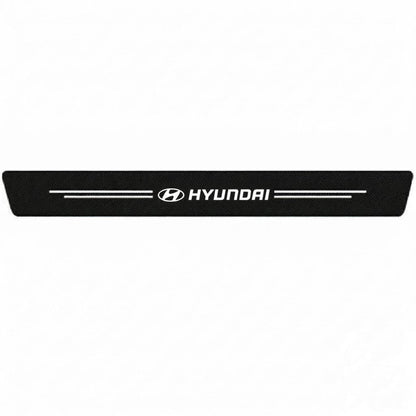 Car Door Sill Carbon Sticker Kit