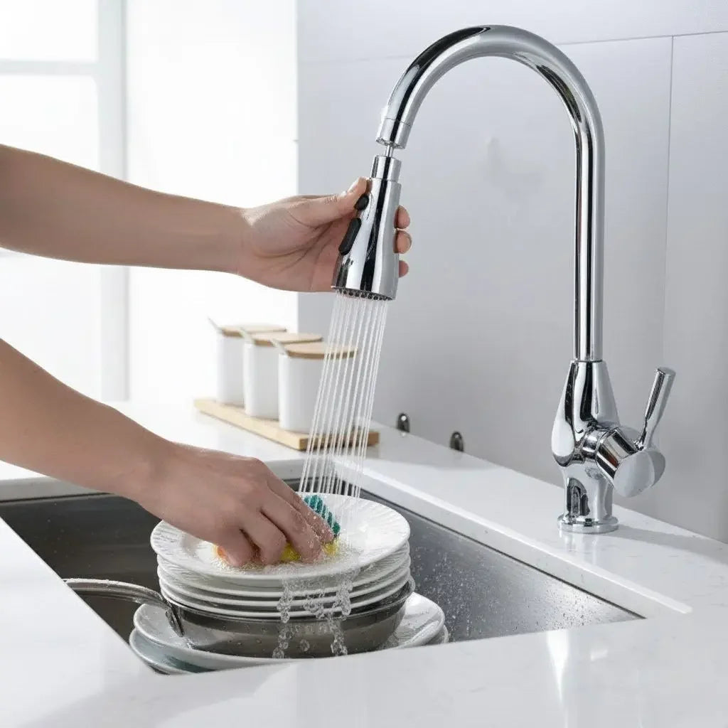 Chrome Kitchen Faucet