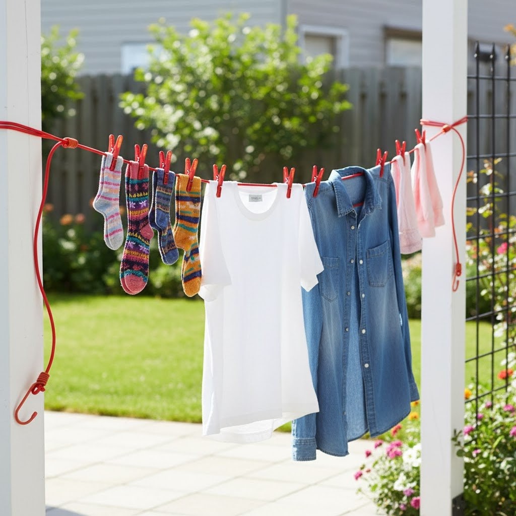 Expandable Portable Clothesline