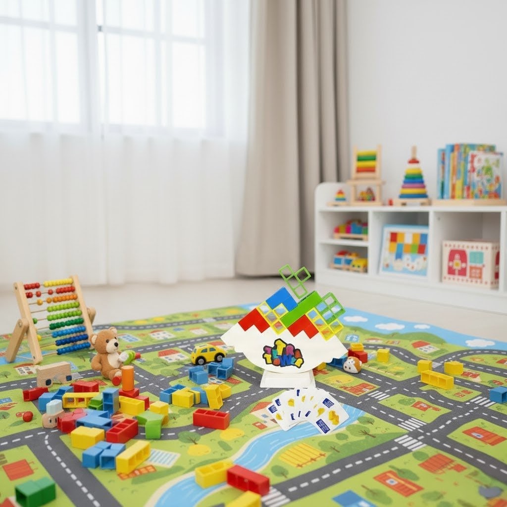 Team Tetris Game for Kids and Adults