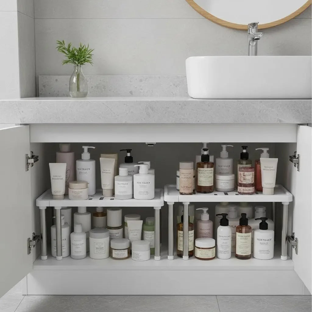 Expandable Pantry Shelf