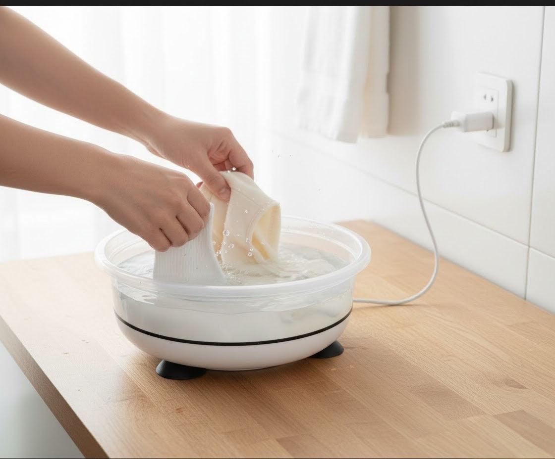 Mini Portable Ultra Sonic Washer