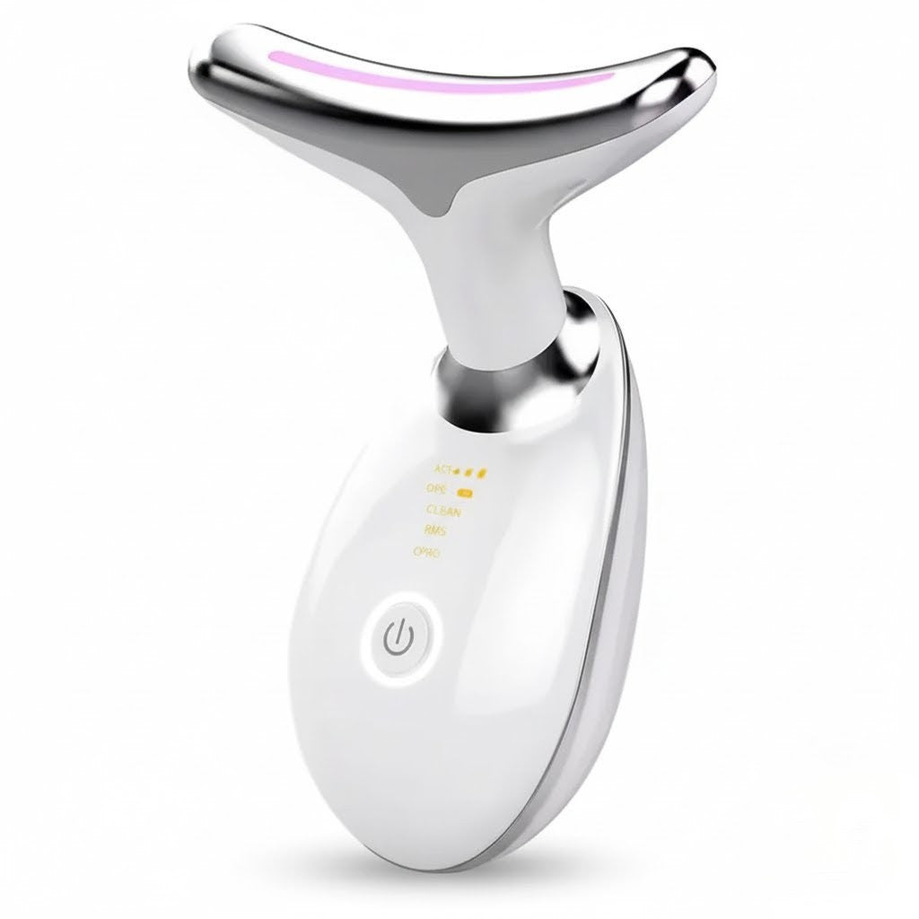 EMS Red Light Face and Neck Lifting, Wrinkle Remover, Tightening Massager