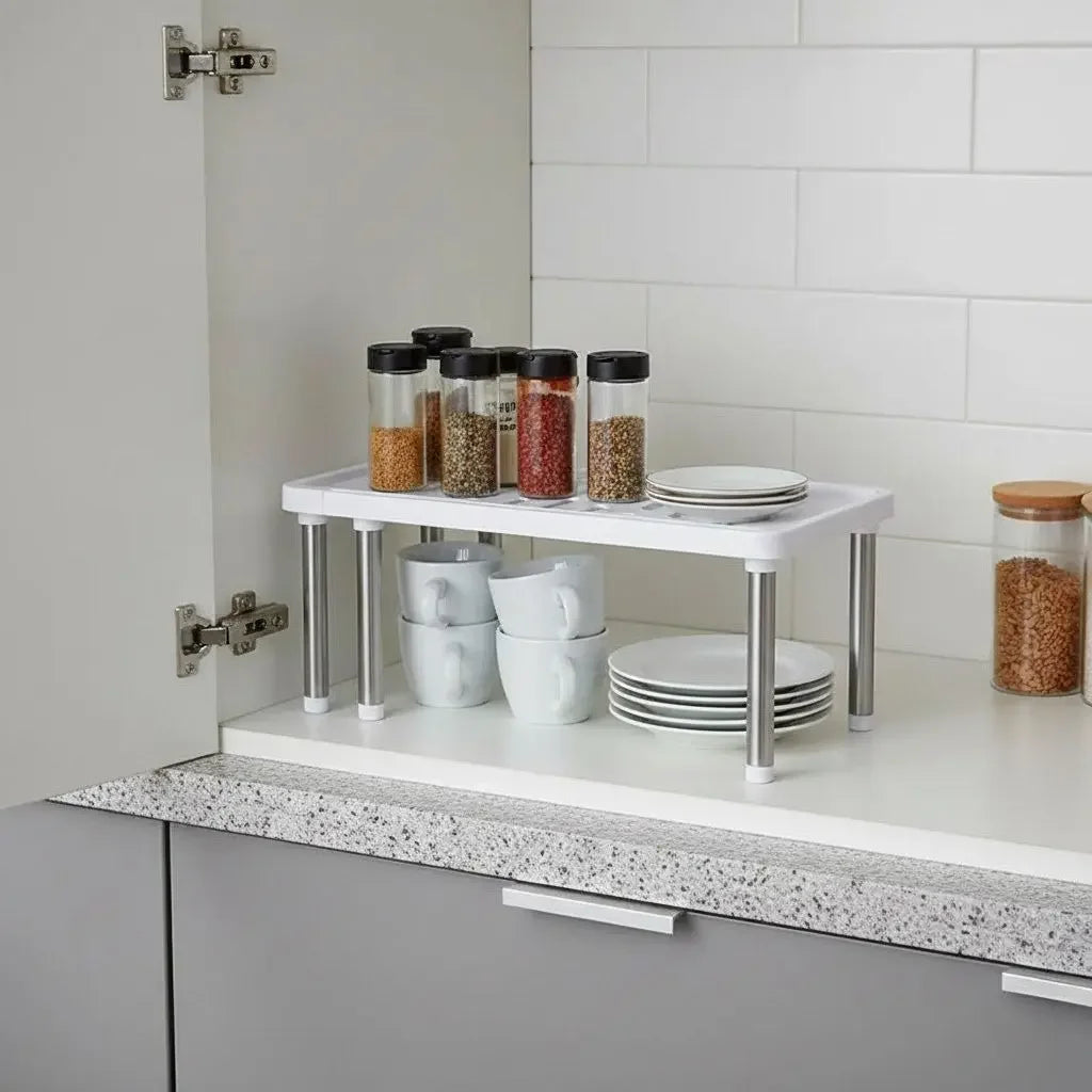 Expandable Pantry Shelf