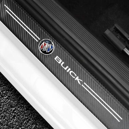 Car Door Sill Carbon Sticker Kit