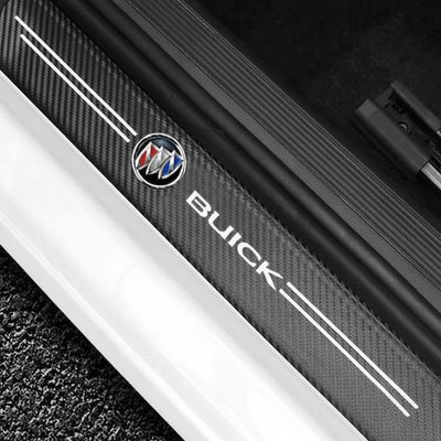 Car Door Sill Carbon Sticker Kit