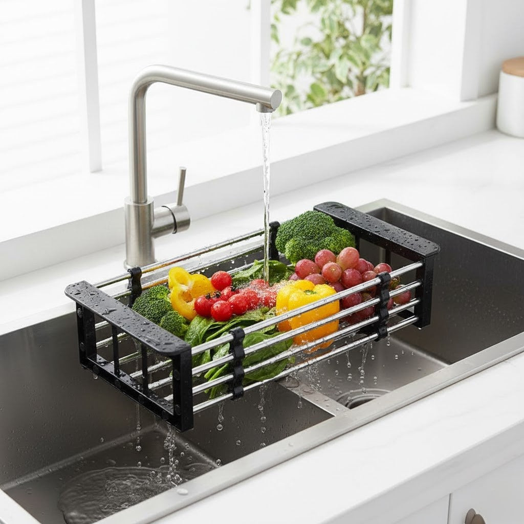 Stainless Steel Retractable Drainer