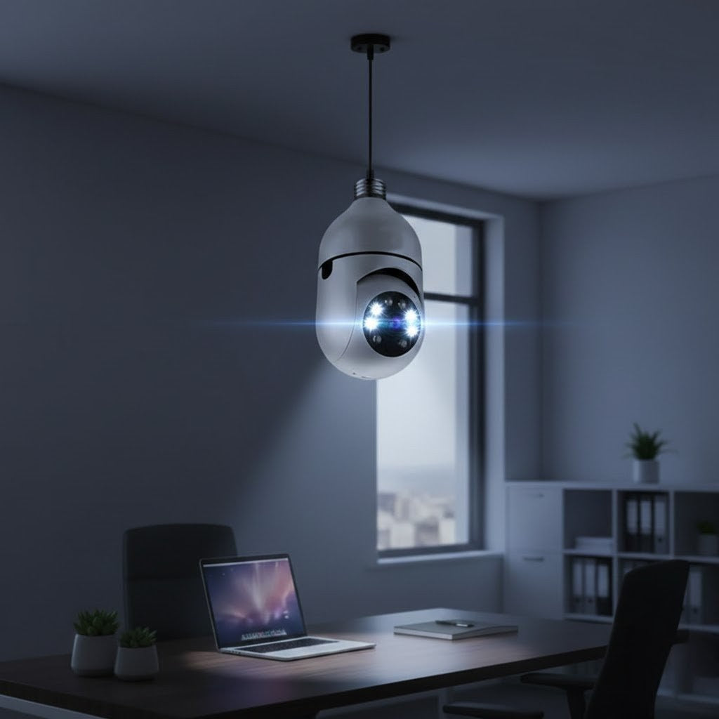 360 Degree Wi-Fi Security Camera Full HD 1080p With Microphone Recorder