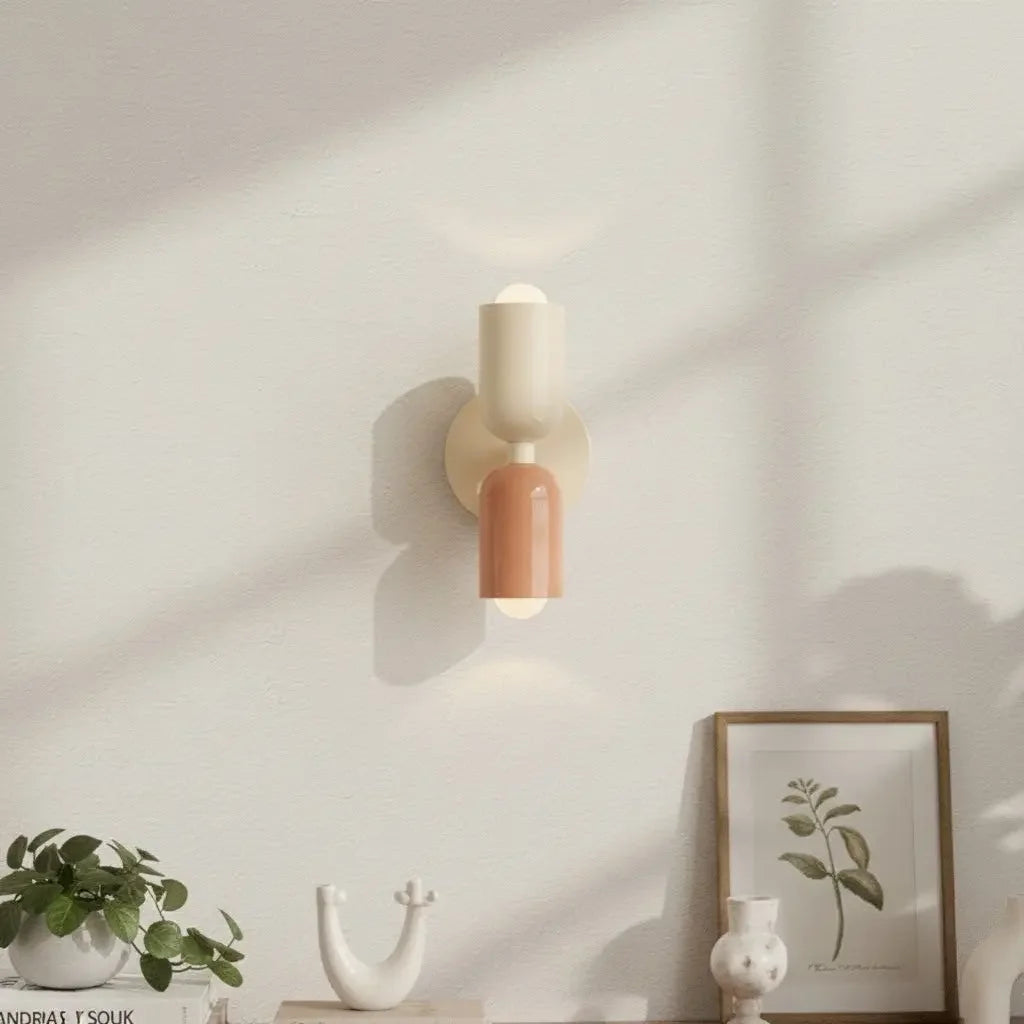 Minimalist Double Wall Sconce Modern Lighting