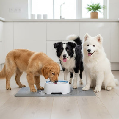 Anti-drip Water Bowl for Dogs and Cats