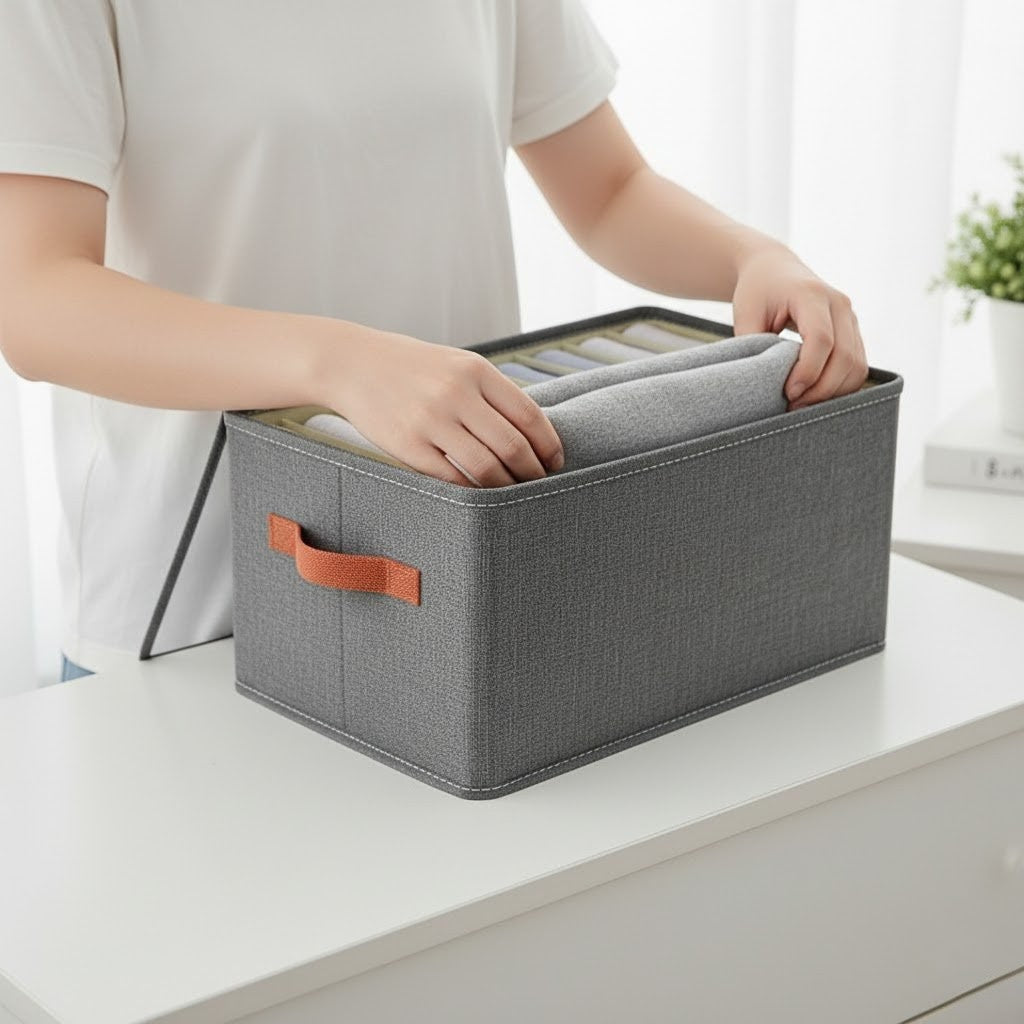 Oxford Underwear Organizer with Lid