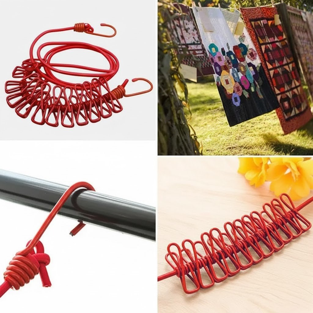 Expandable Portable Clothesline