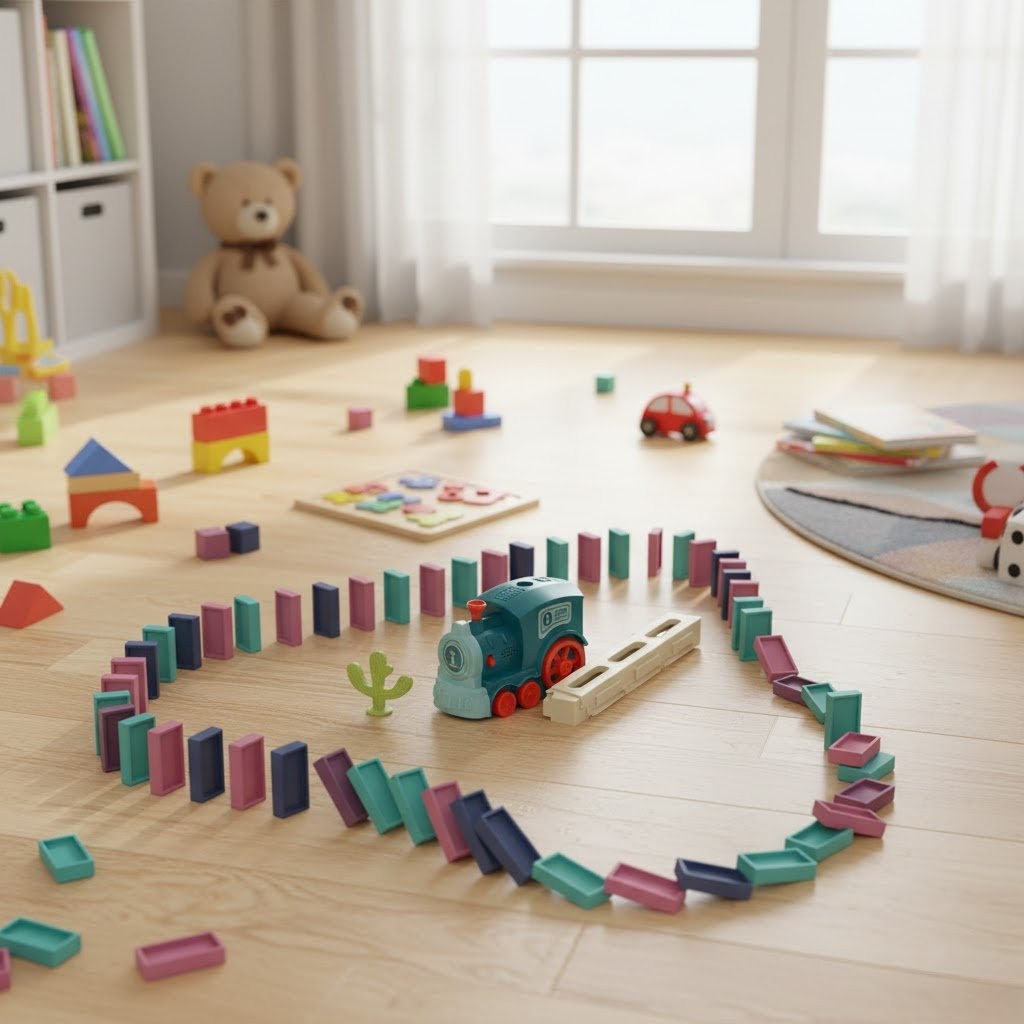 Domino Stacker Train