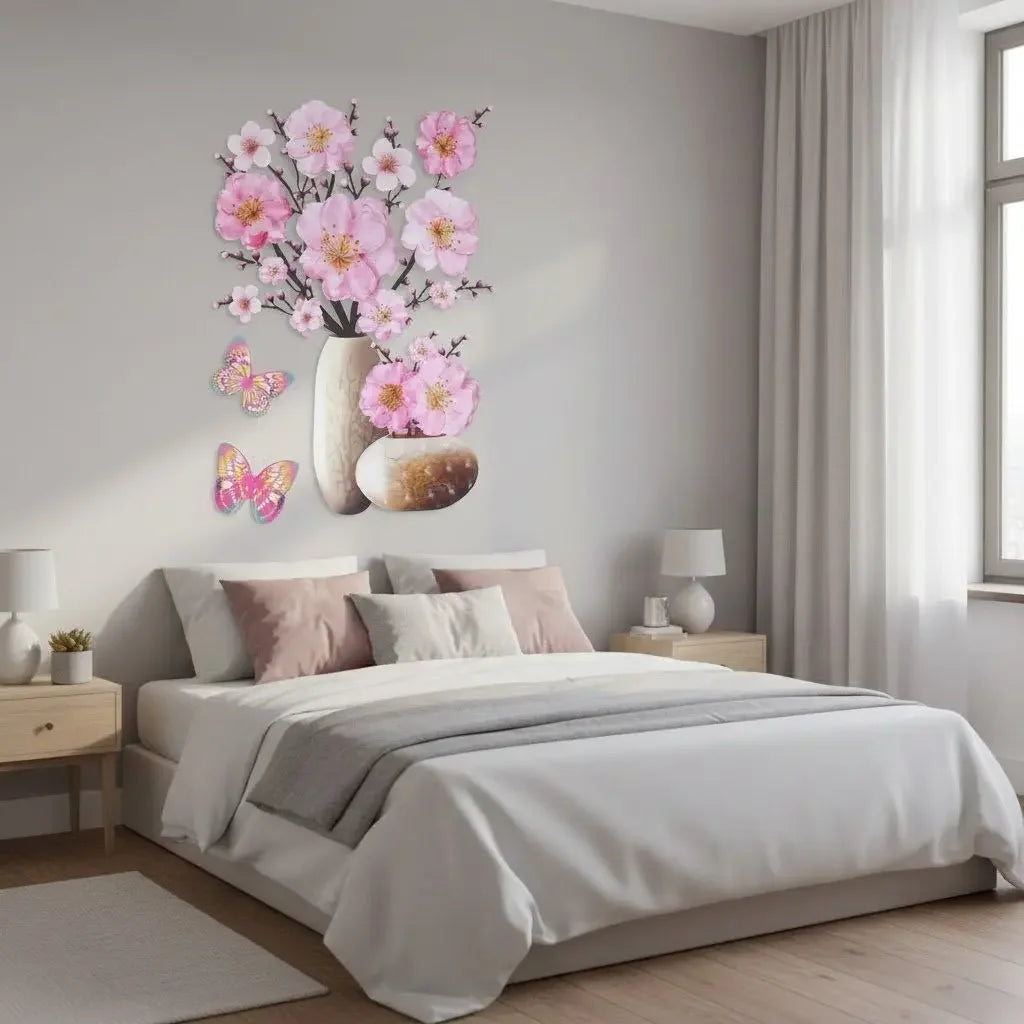 3D Flower Sticker