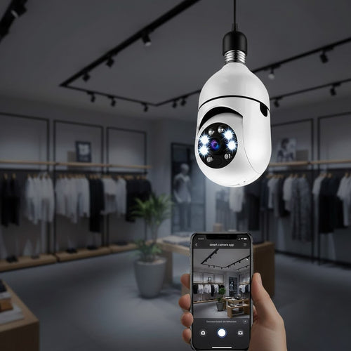 360 Degree Wi-Fi Security Camera Full HD 1080p With Microphone Recorder