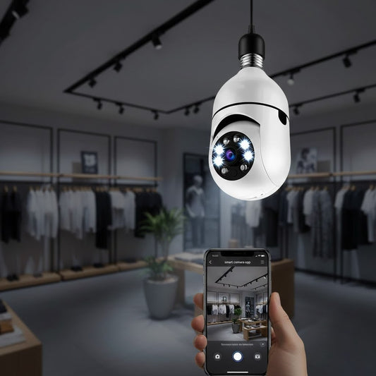 360 Degree Wi-Fi Security Camera Full HD 1080p With Microphone Recorder