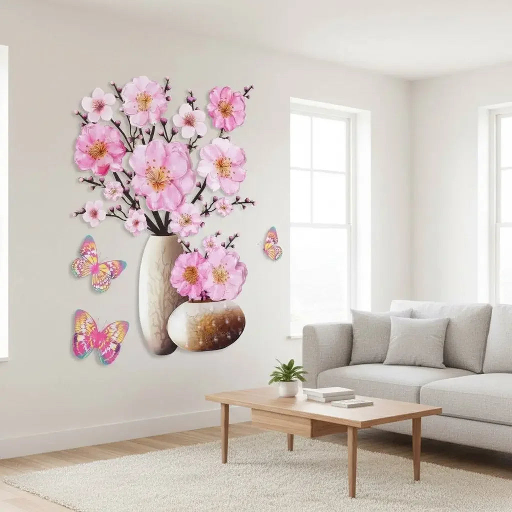 3D Flower Sticker
