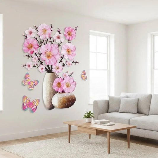 3D Flower Sticker