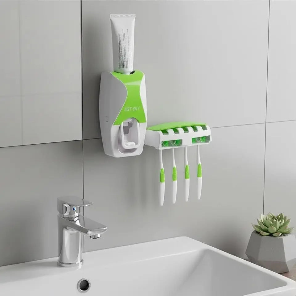 Toothbrush and Toothpaste Holder ZTSKY
