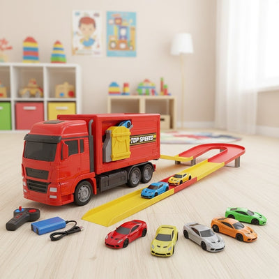 Transformer Truck with Race Track