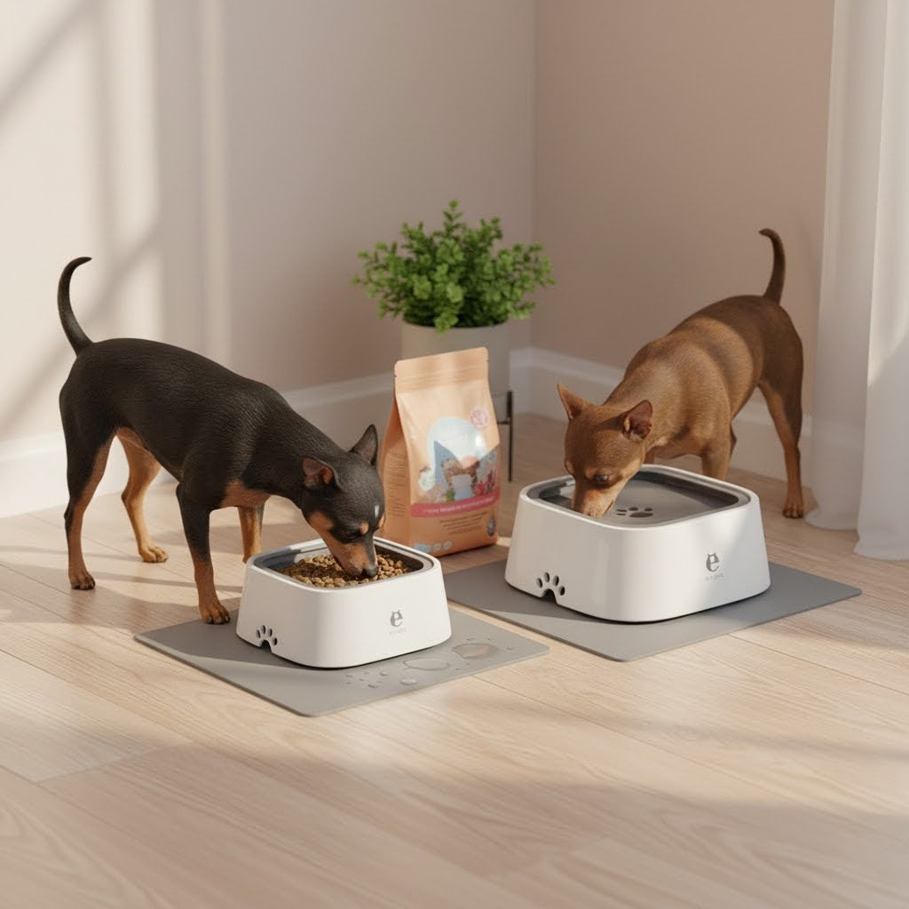 Anti-drip Water Bowl for Dogs and Cats
