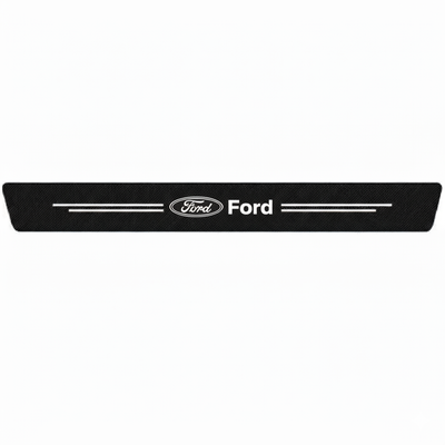 Car Door Sill Carbon Sticker Kit