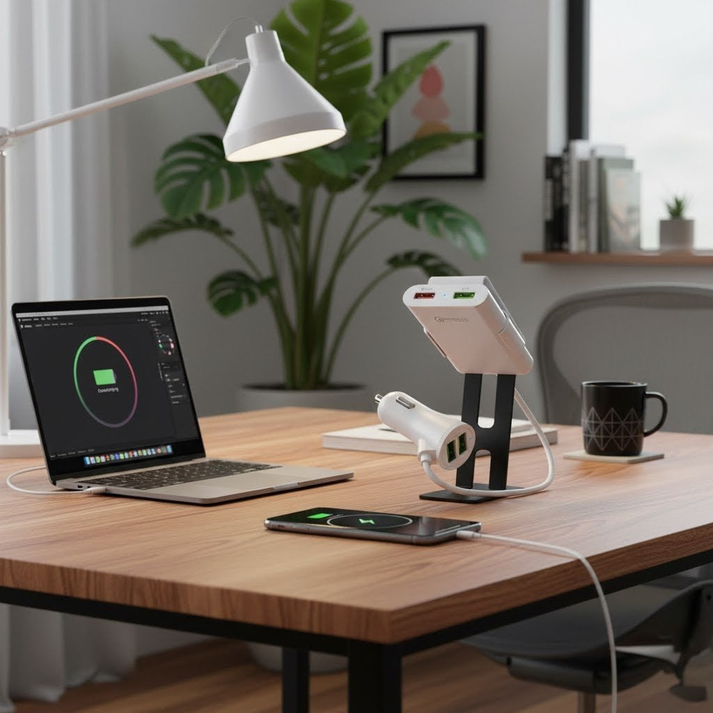 Cell Phone Charger Extension for Cars