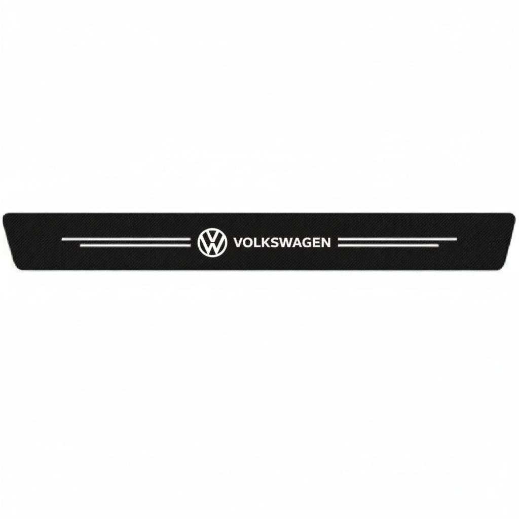 Car Door Sill Carbon Sticker Kit