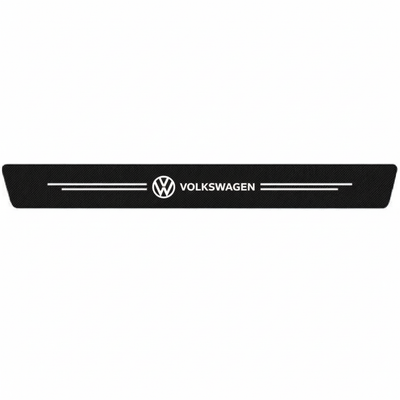 Car Door Sill Carbon Sticker Kit
