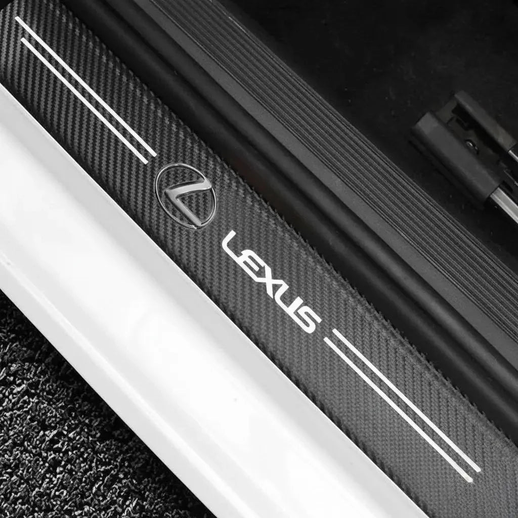 Car Door Sill Carbon Adhesive Kit
