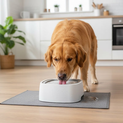 Anti-drip Water Bowl for Dogs and Cats