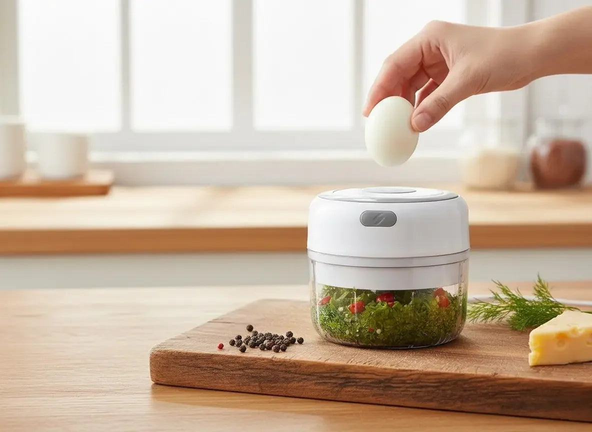 Electric Garlic and Spice Grinder